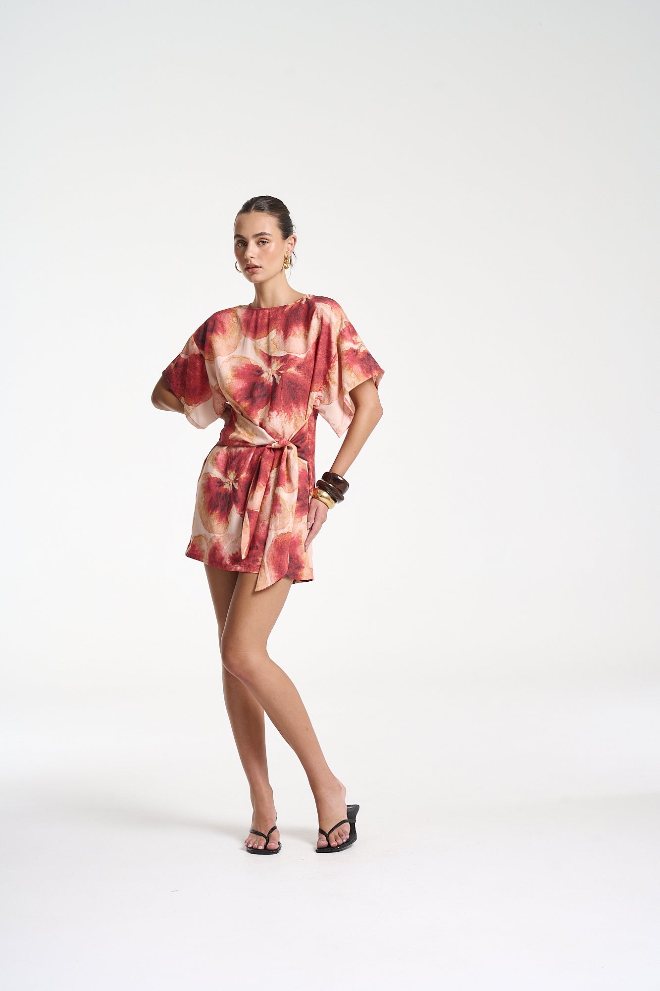 Tie Front Dress - Aloha - Mini Dresses - Summi Summi
