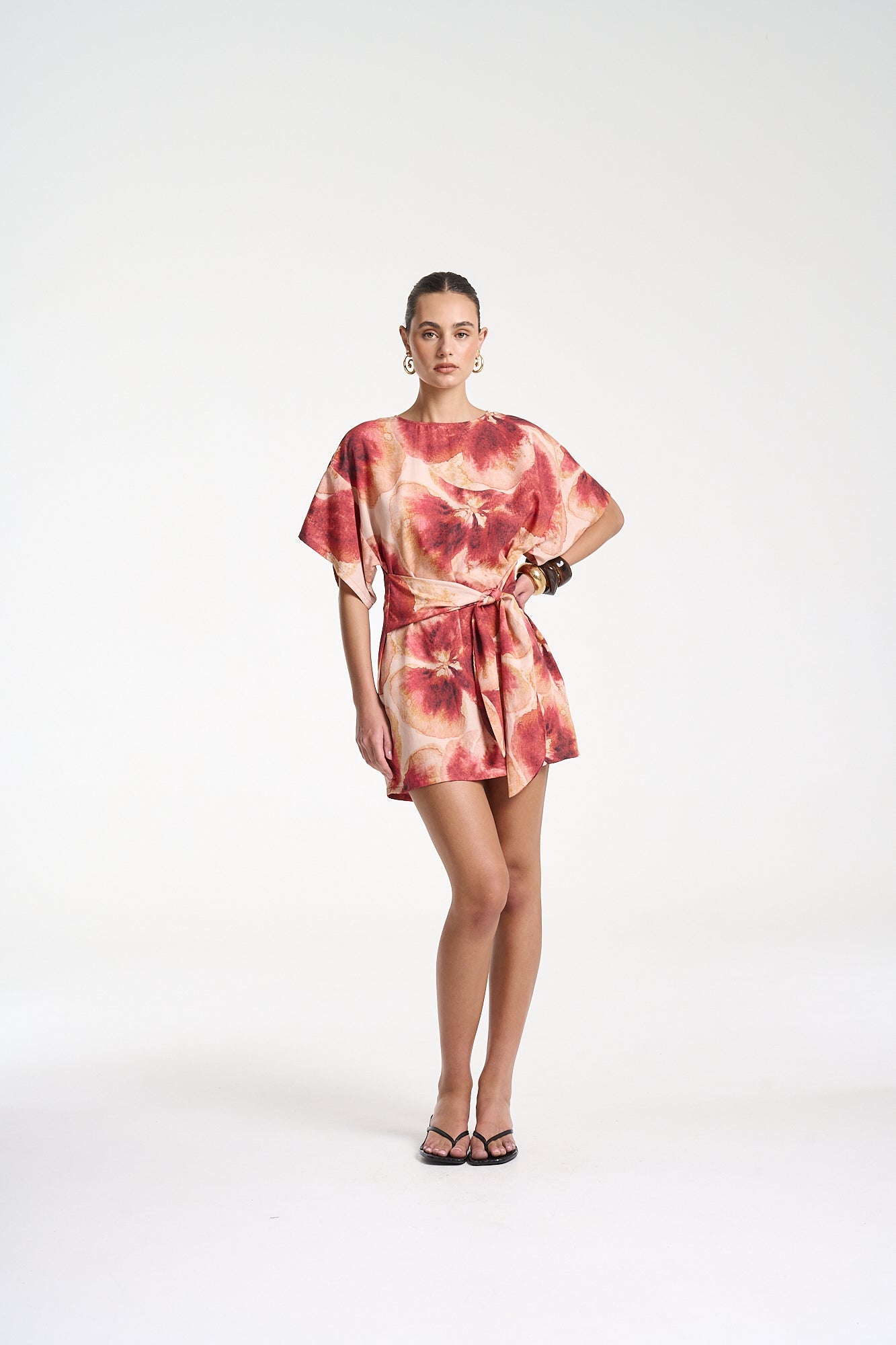 Tie Front Dress - Aloha - Mini Dresses - Summi Summi