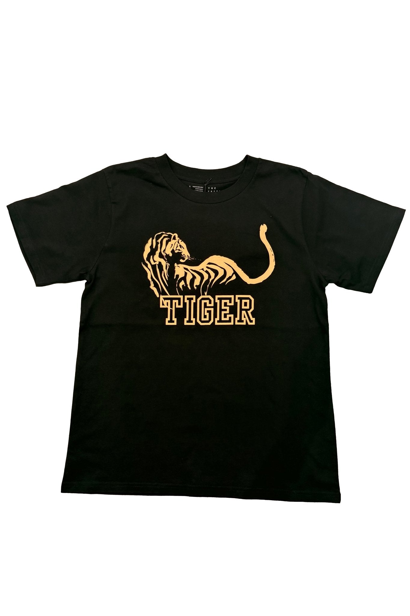 Tiger Tee Oversized - Black/Yellow - T-Shirts - The Freedom State - Women's fashion at The Freedom State
