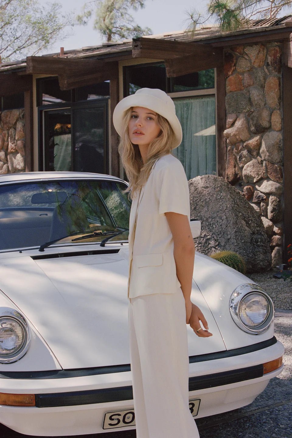 Wave Bucket Hat - Beige - Bucket Hats - Lack Of Color - Women's fashion at The Freedom State