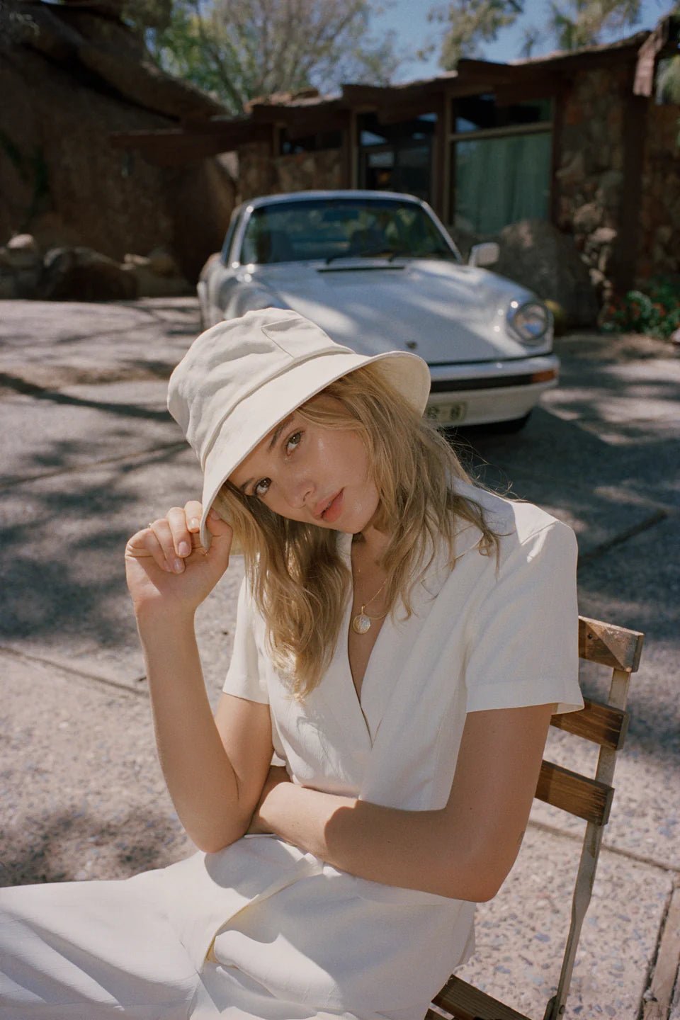 Wave Bucket Hat - Beige - Bucket Hats - Lack Of Color - Women's fashion at The Freedom State