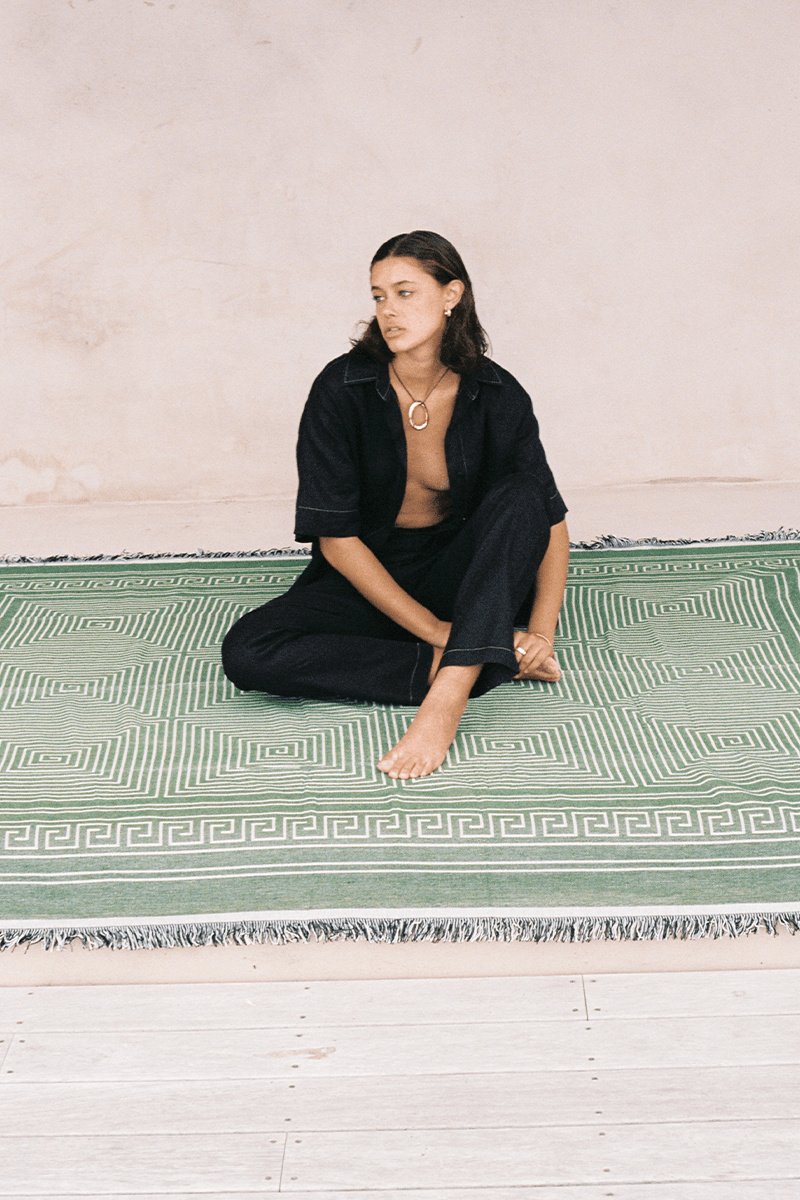 Woven Blanket - Zala - Rugs & Throws - Soleil Soleil - Women's fashion at The Freedom State