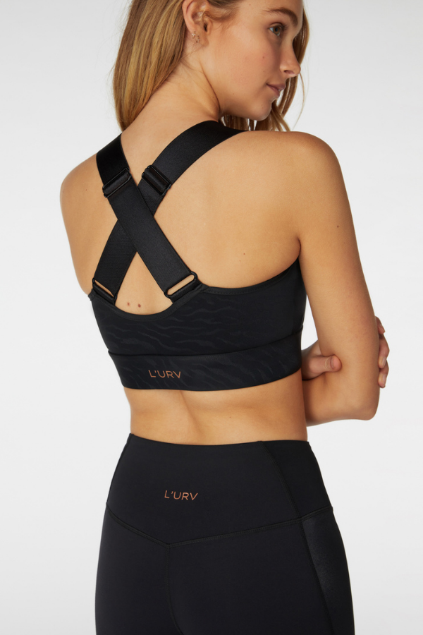 Step Up Crop - Black