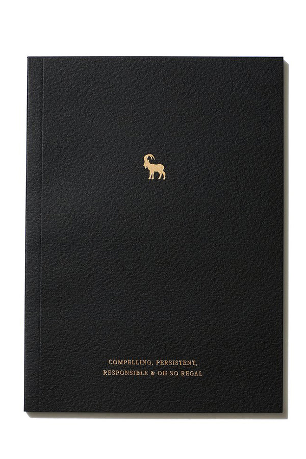 Capricorn Zodiac Notebook
