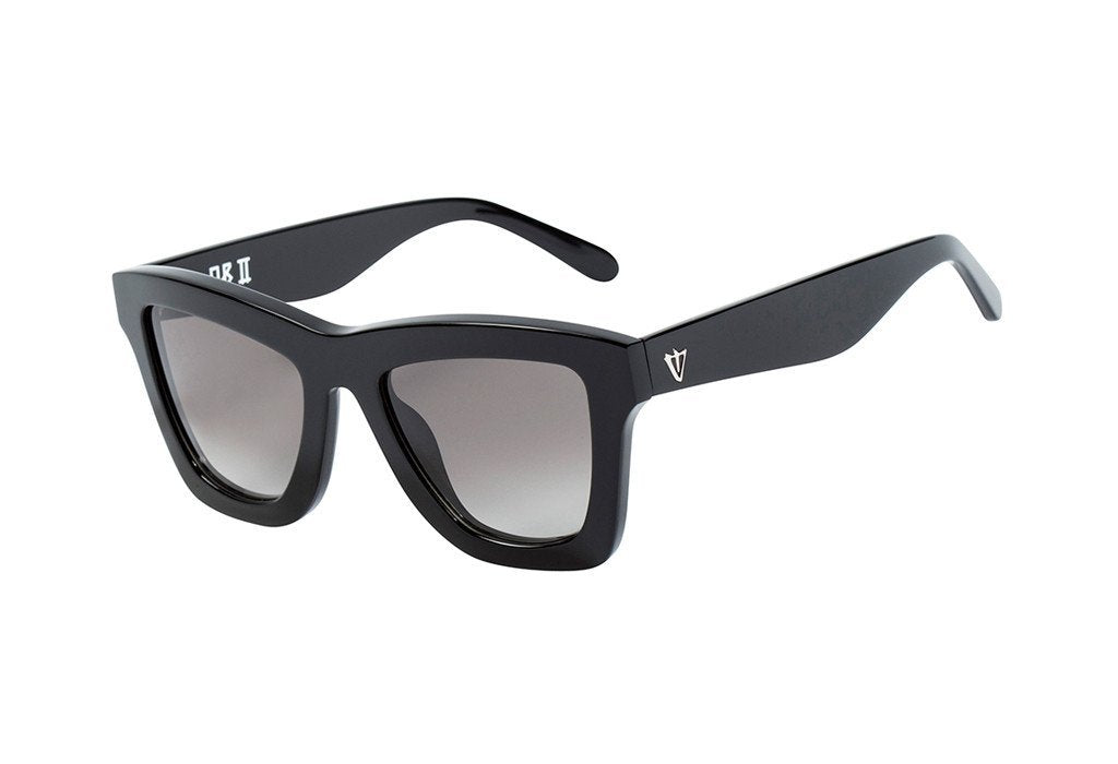 DBII | Sunglasses - Gloss Black / Black Gradient Lens