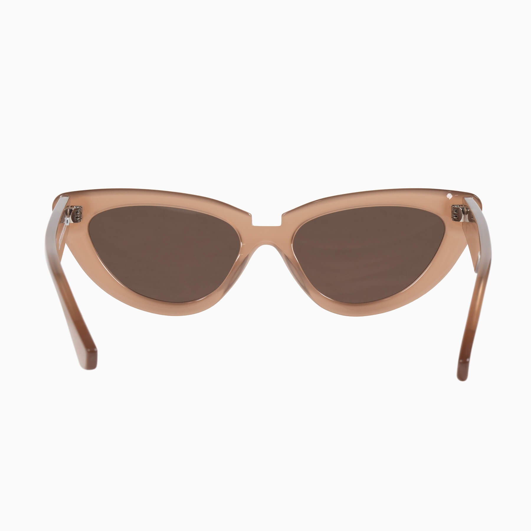 Dayze | Sunglasses - Chestnut w. Gold Metal Trim / Brown Lens