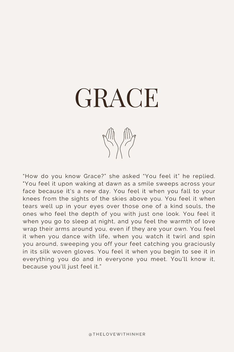 The Love Within Her | Grace
