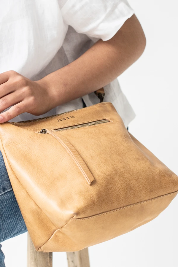 Juju & Co | Essentials Pouch Large - Tan