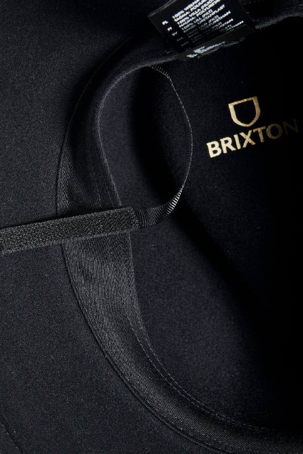Messer Fedora - Black/Black Band