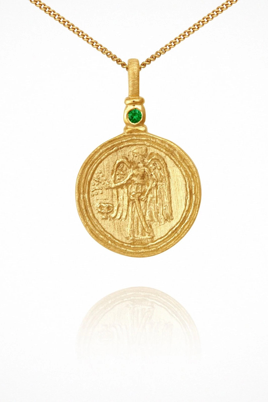 Temple Of The Sun | Serafina Coin Necklace - Gold