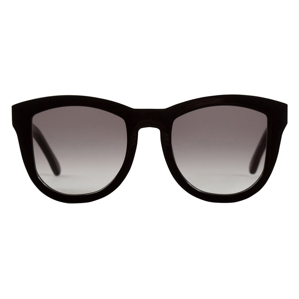 Trachea | Sunglasses - Gloss Black / Black Gradient Lens