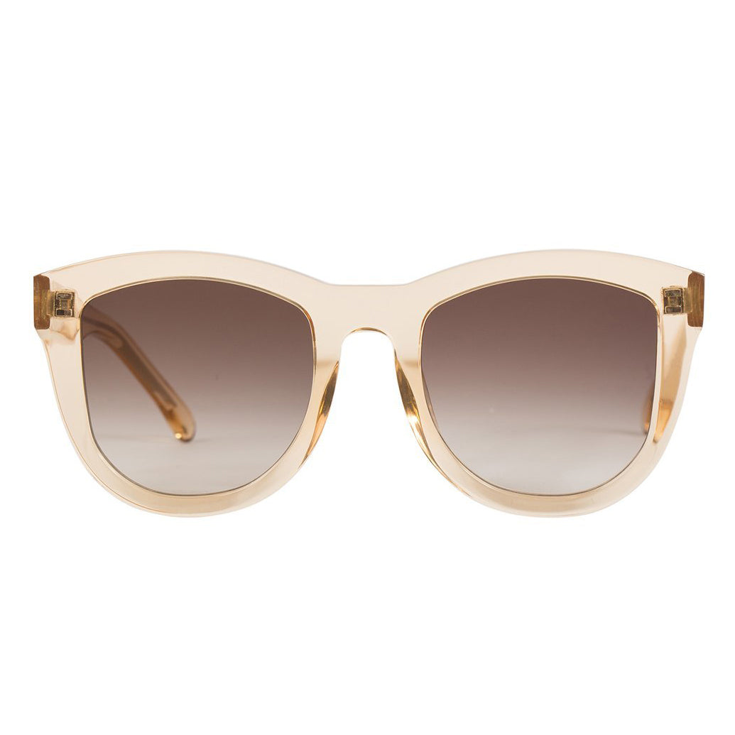 Valley Eyewear | Trachea | Sunglasses - Tangerine / Brown Gradient Lens