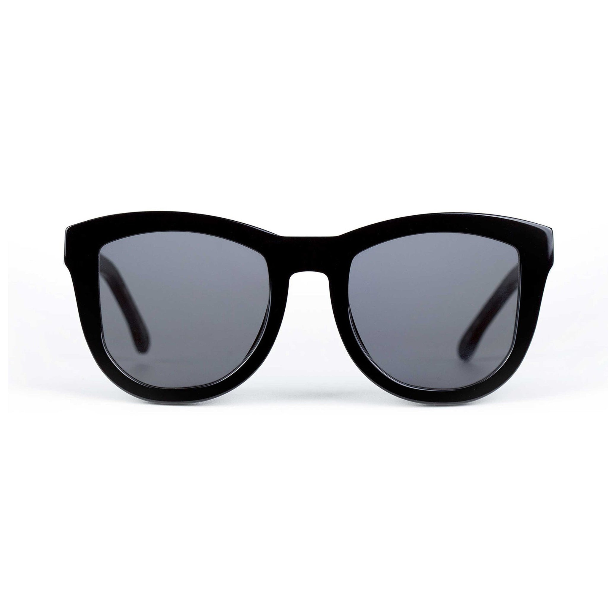 Trachea | Sunglasses - Gloss Black / Black Lens