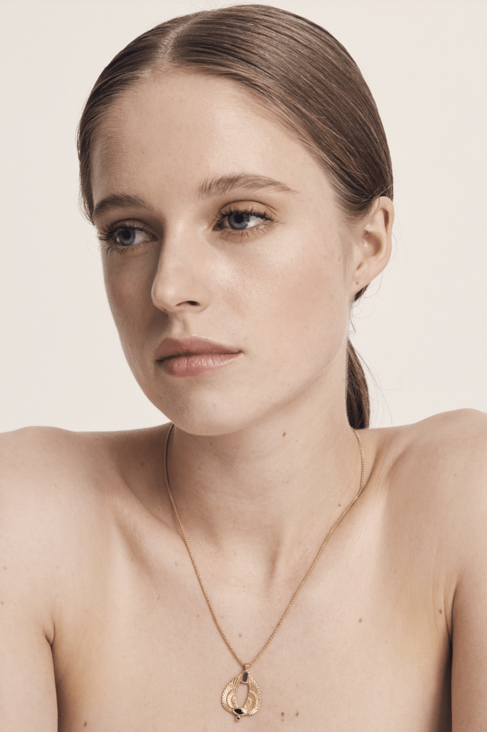 Aum Necklace - Gold - Necklaces - Temple Of The Sun - Women's fashion at The Freedom State