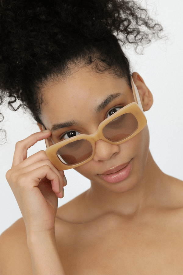 Coco Sunglasses - Honey - Sunglasses - Lu Goldie - Women's fashion at The Freedom State