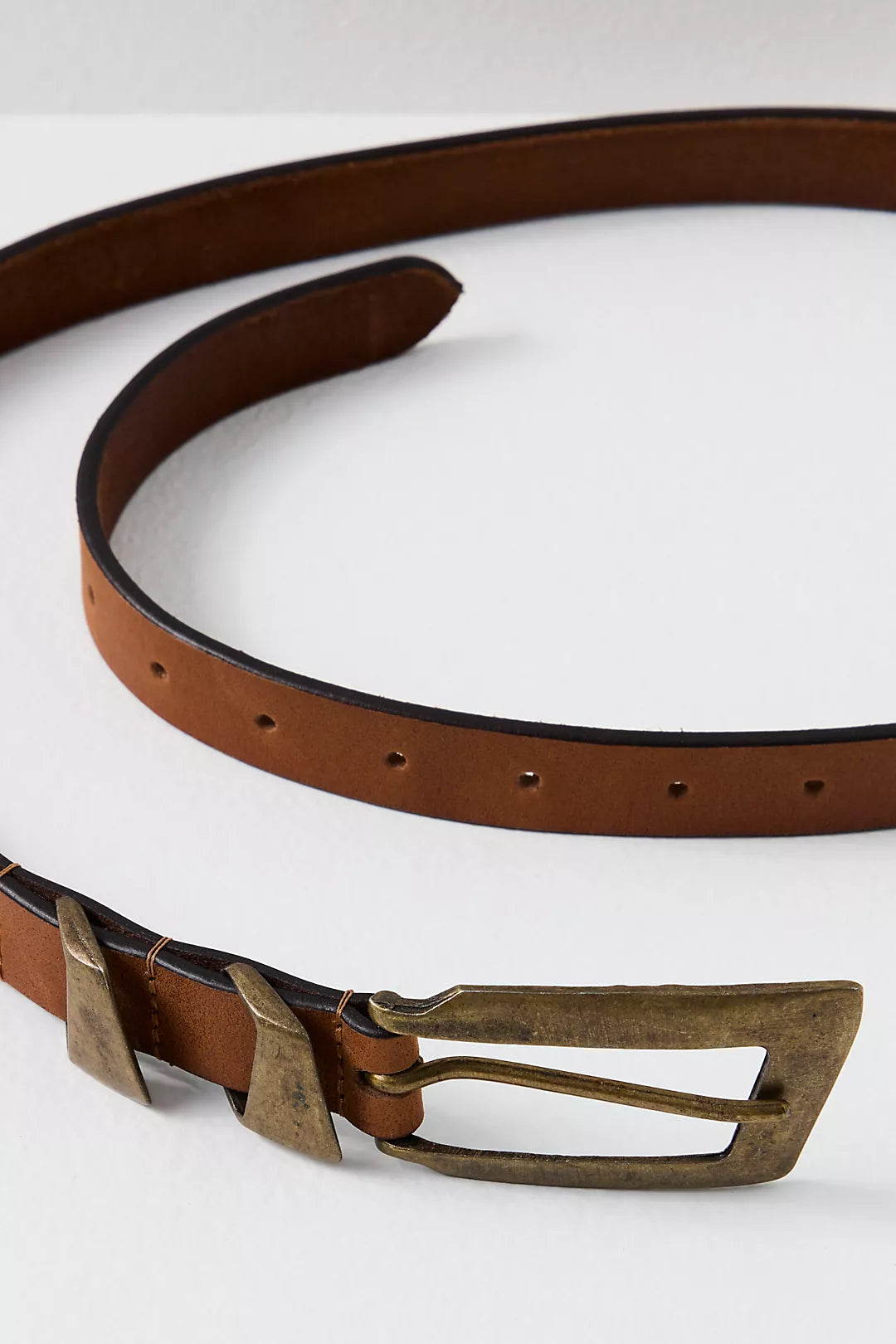 Parker Leather Belt - Cognac
