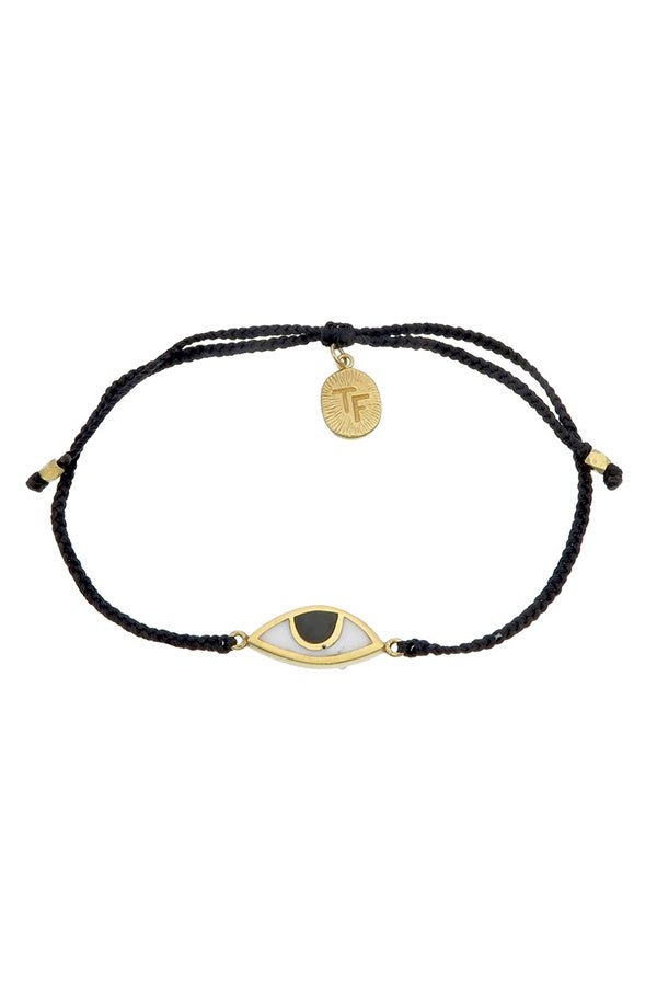 Eye Protection Bracelet | Black - Gold - Bracelets - Tiger Frame - Women's fashion at The Freedom State