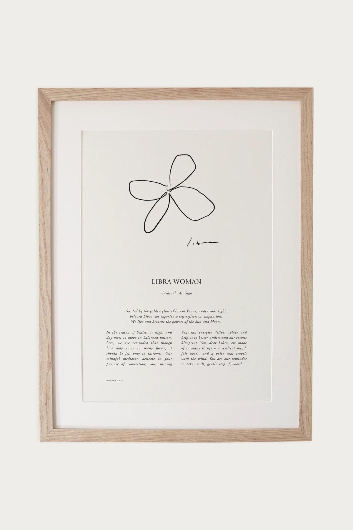 Libra 5 - Wall Art - Sunday Lane - Women's fashion at The Freedom State