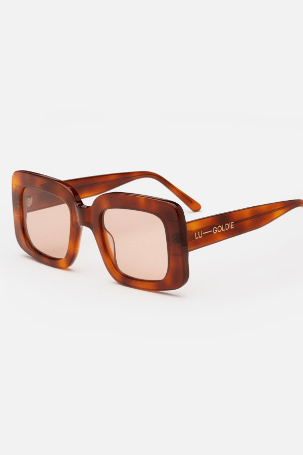 Mia Sunglasses - Chestnut - Sunglasses - Lu Goldie - Women's fashion at The Freedom State