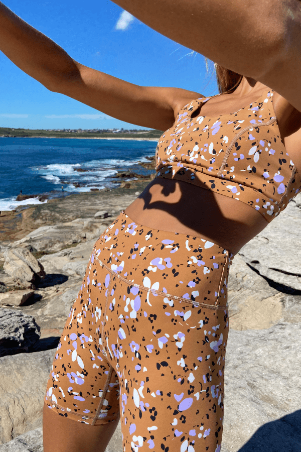 Paradise Crop - Mustard - Yoga & Activewear - L'urv Activewear - Women's fashion at The Freedom State