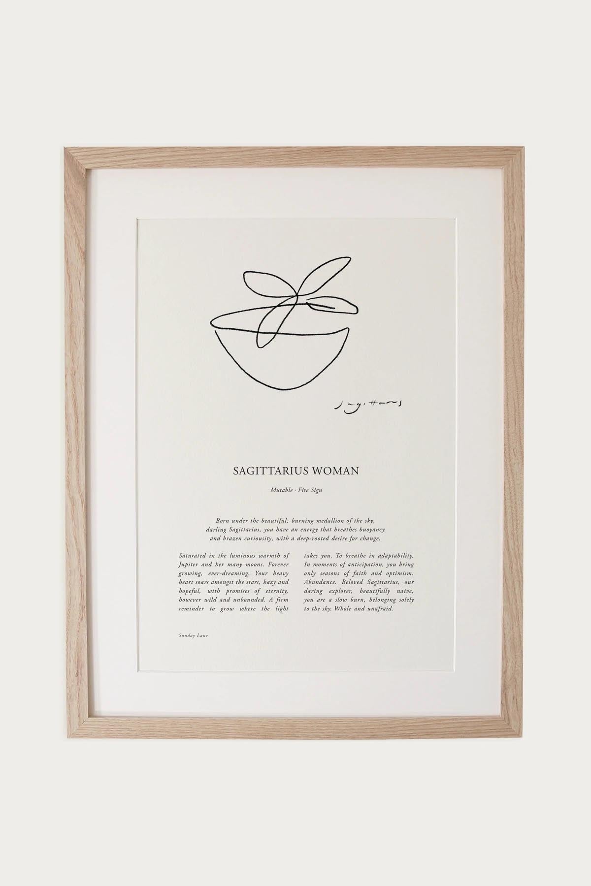 Sagittarius 5 - Wall Art - Sunday Lane - Women's fashion at The Freedom State
