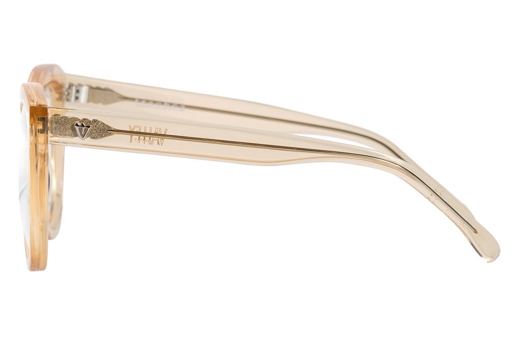 Trachea | Optics - Tangerine / Clear Lens - Optics - Valley Eyewear - Women's fashion at The Freedom State