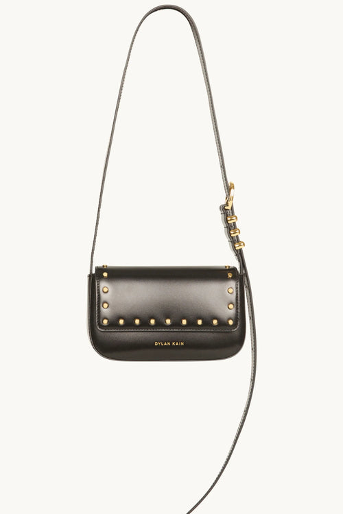Dylan Kain |  The Delilah Studded Bag - Warm Gold