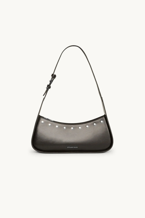 The Row Black Leather Dylan Bag