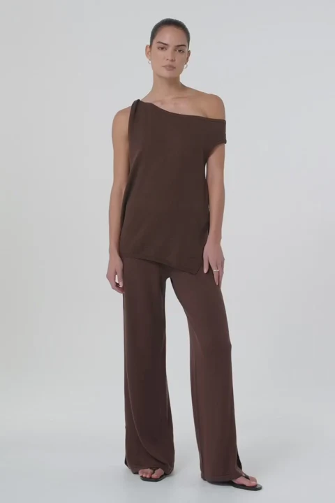 Olympia Asym Top - Espresso