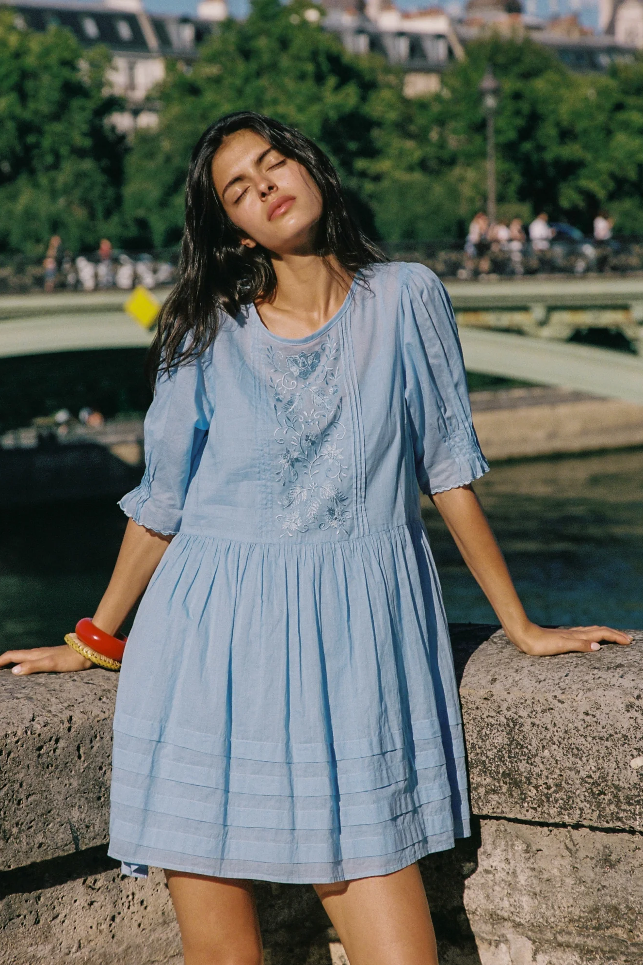 Ryder Mini Dress - Blue