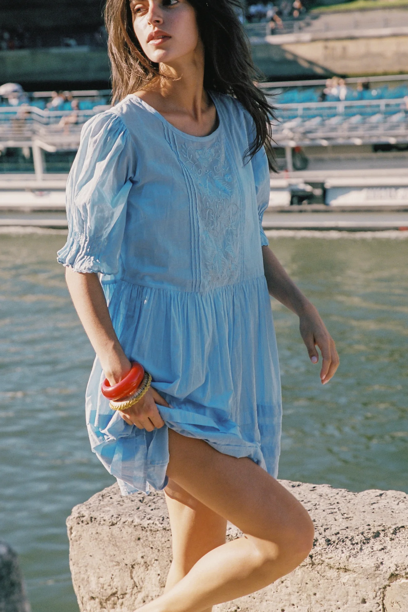 Ryder Mini Dress - Blue