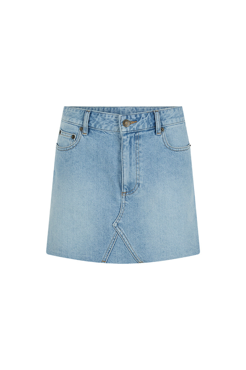 1979 Denim Mini Skirt - Vintage Blue
