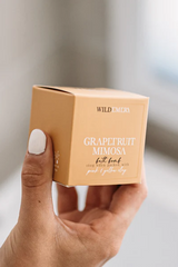 Wild Emery | Vegan Essential Oil Bath Bomb - Grapefruit Mimosa