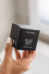 Wild Emery | Vegan Essential Oil Bath Bomb - Black Mint