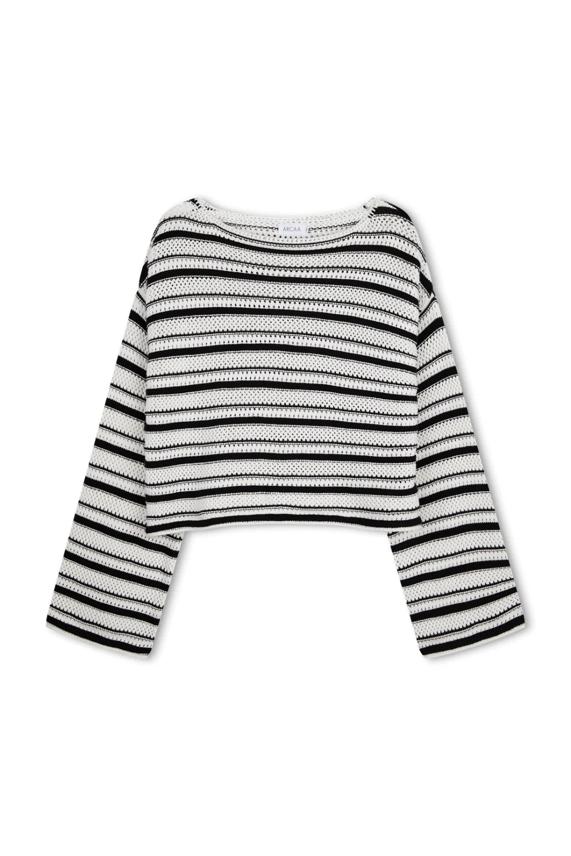 Maisie Sweater - Cream & Black