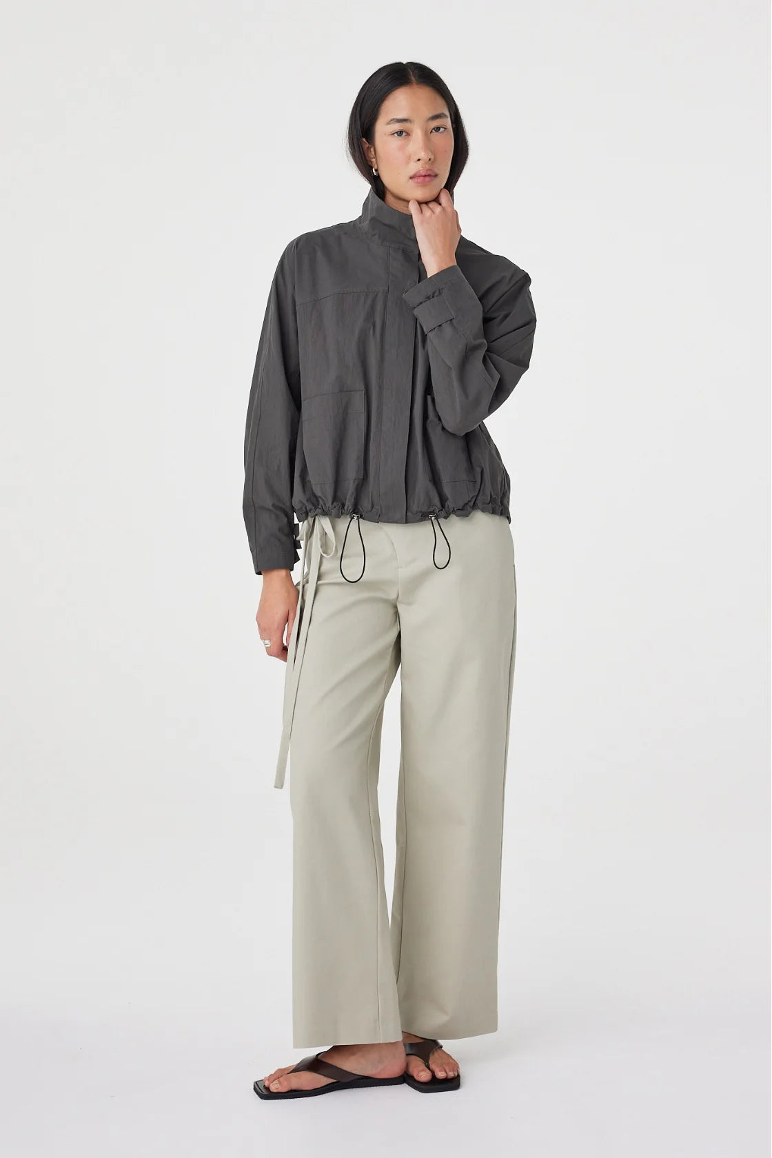 Addie Jacket - Charcoal