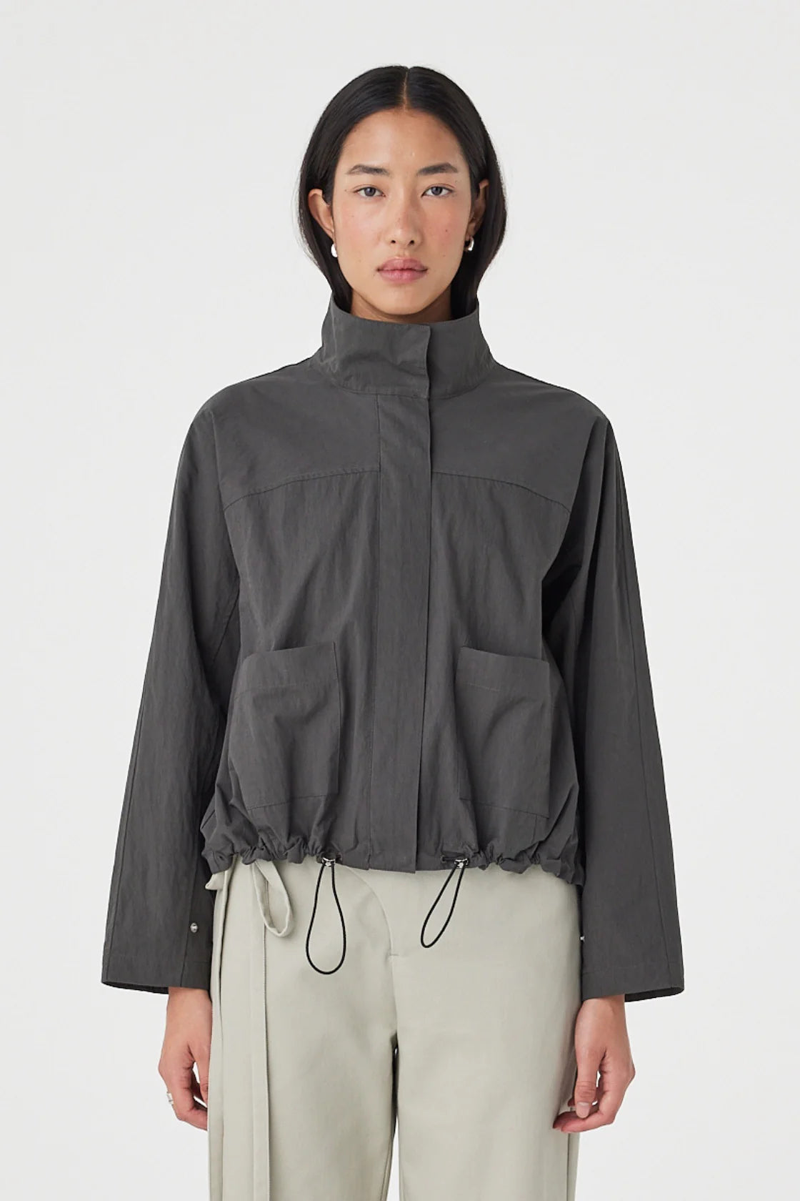 Addie Jacket - Charcoal