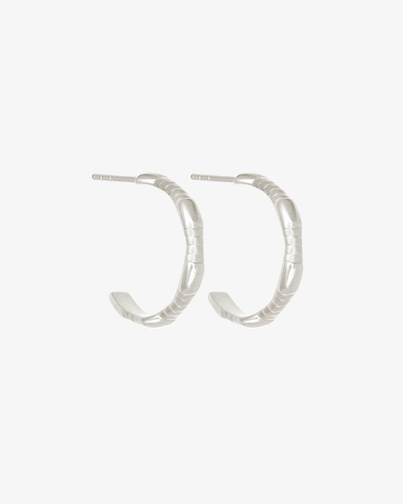 Amari Hoops - Silver