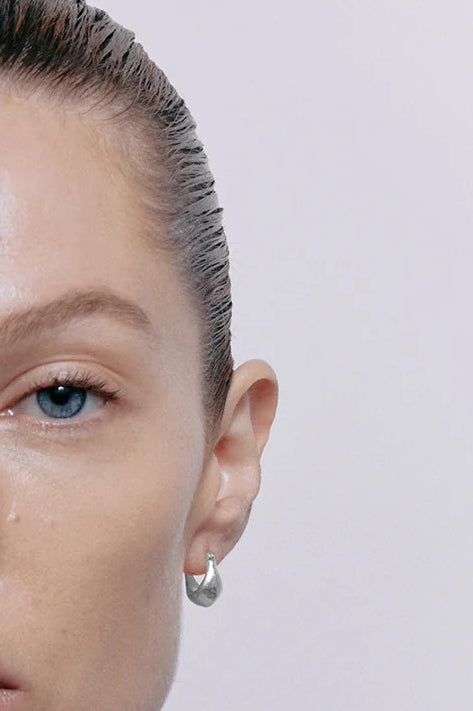 Antonis Hoop Earring - Silver