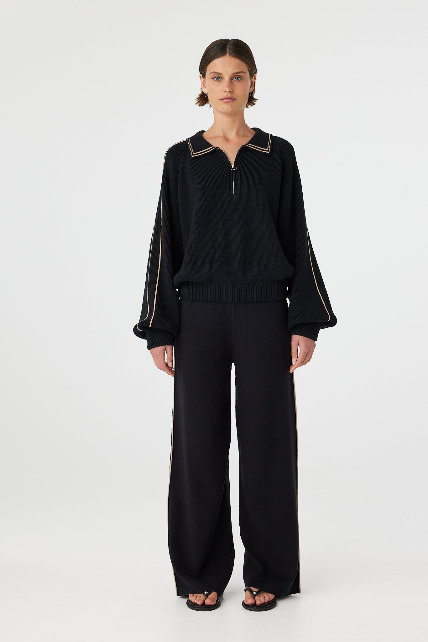 Milan Track Pant - Black