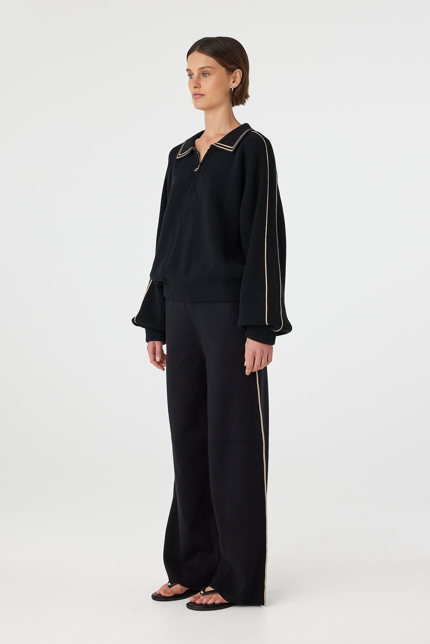 Milan Track Pant - Black