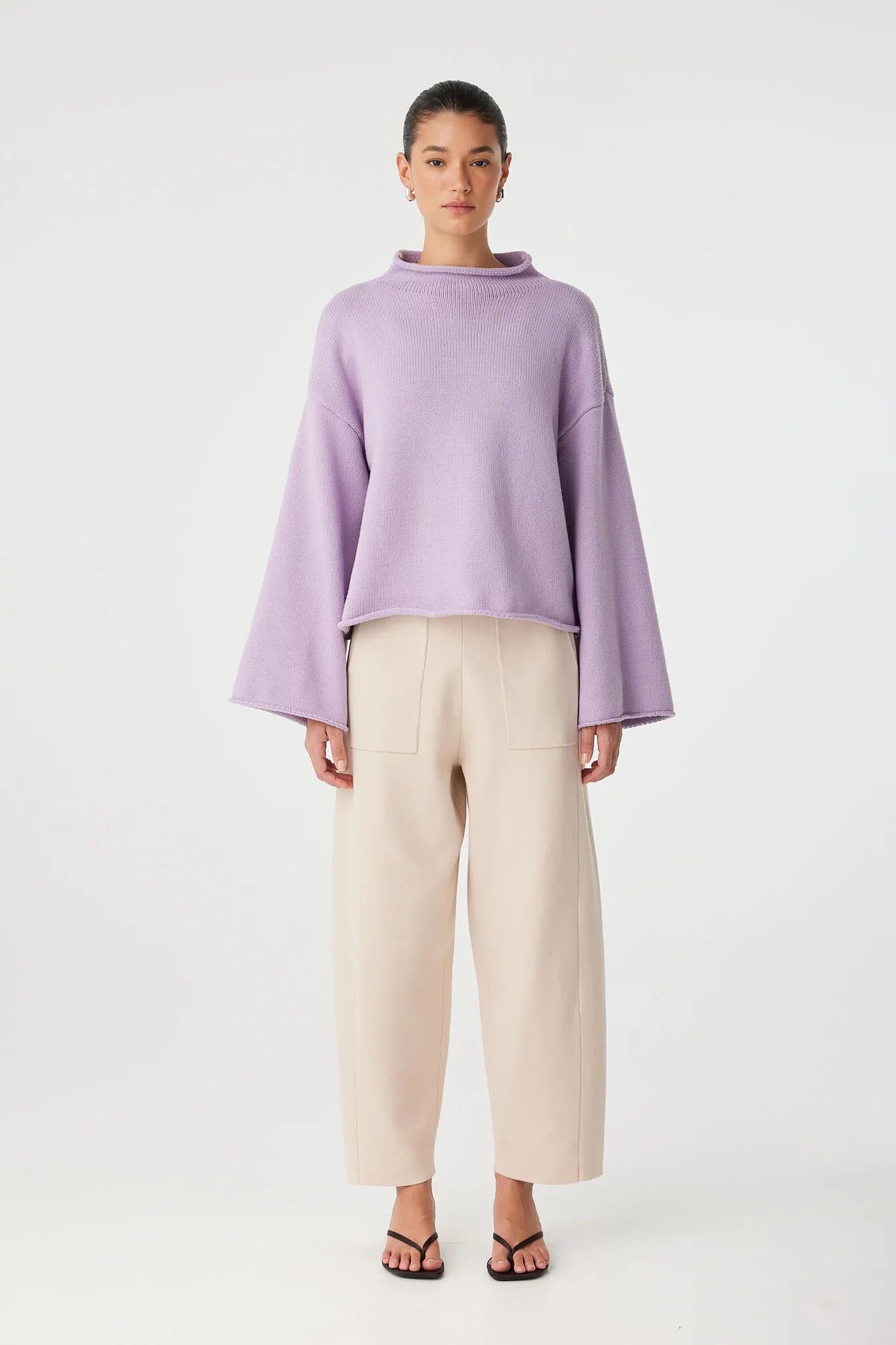 Maeve Sweater - Lilac