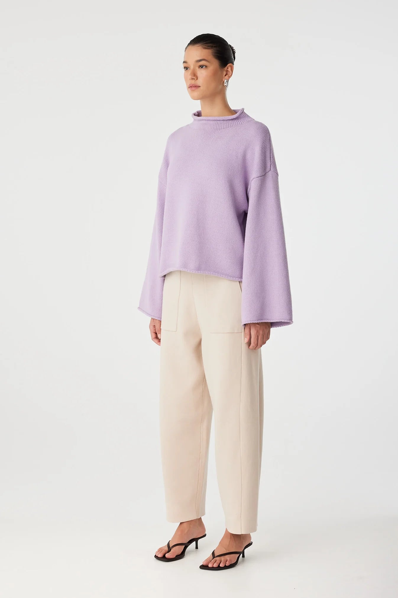 Maeve Sweater - Lilac