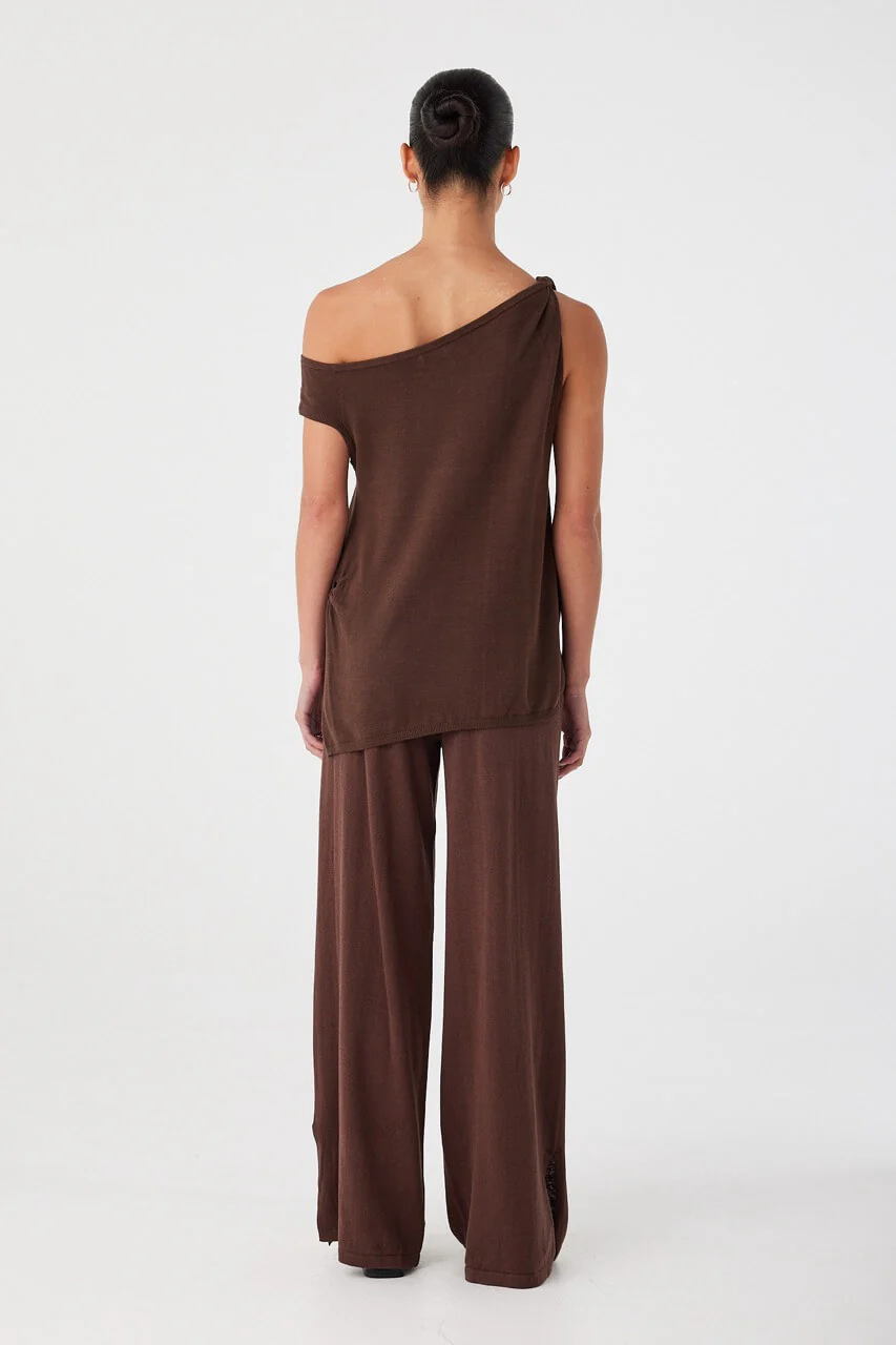 Olympia Asym Top - Espresso