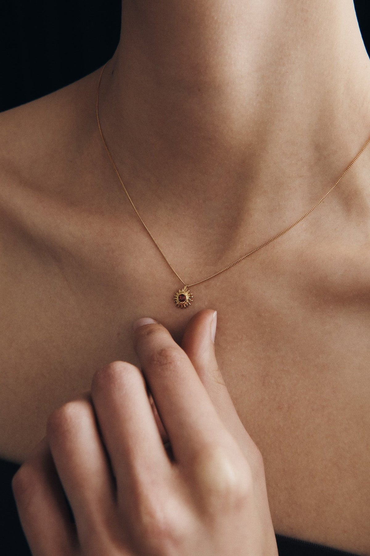 Aten Necklace - Gold | Temple Of The Sun