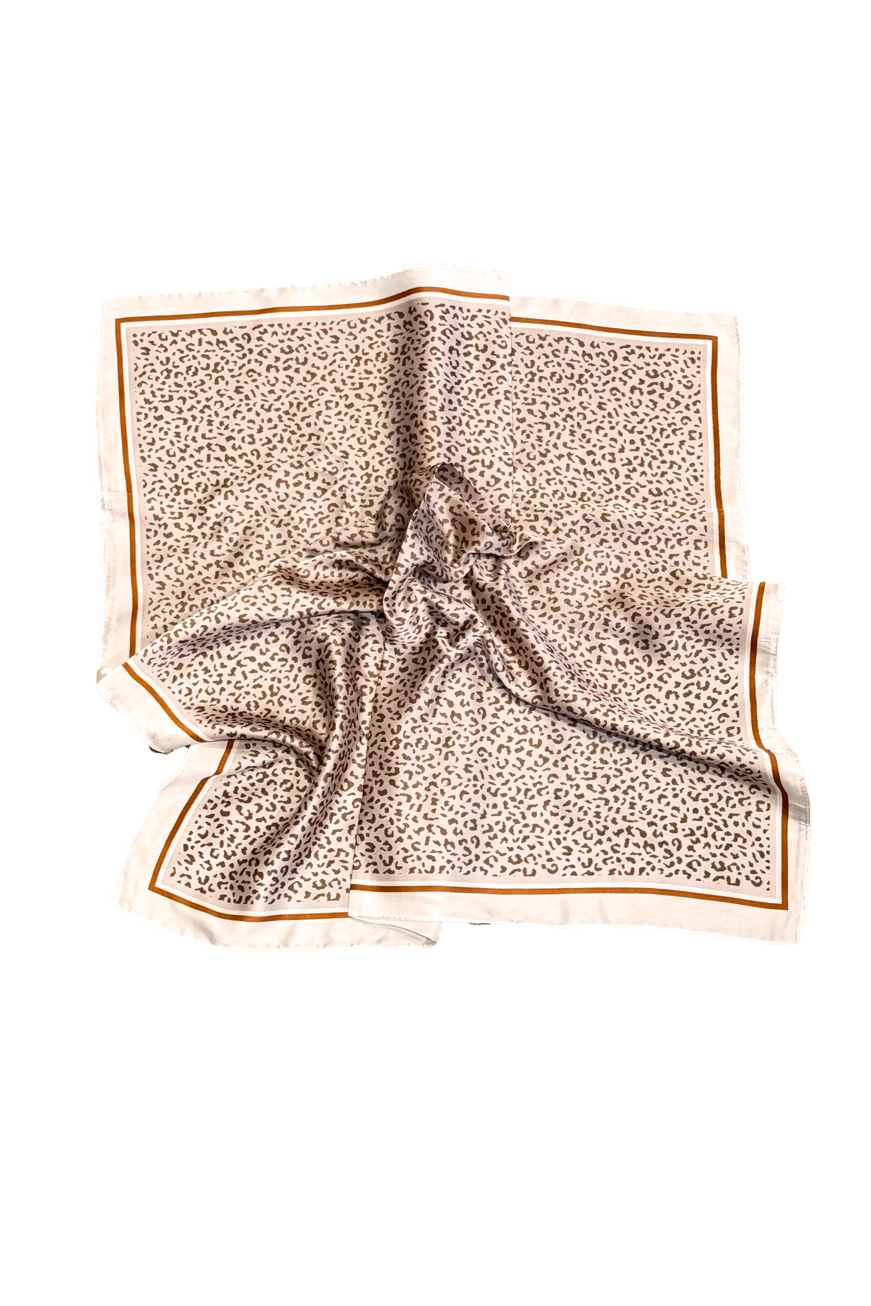 Baby Leopard Scarf - Orange