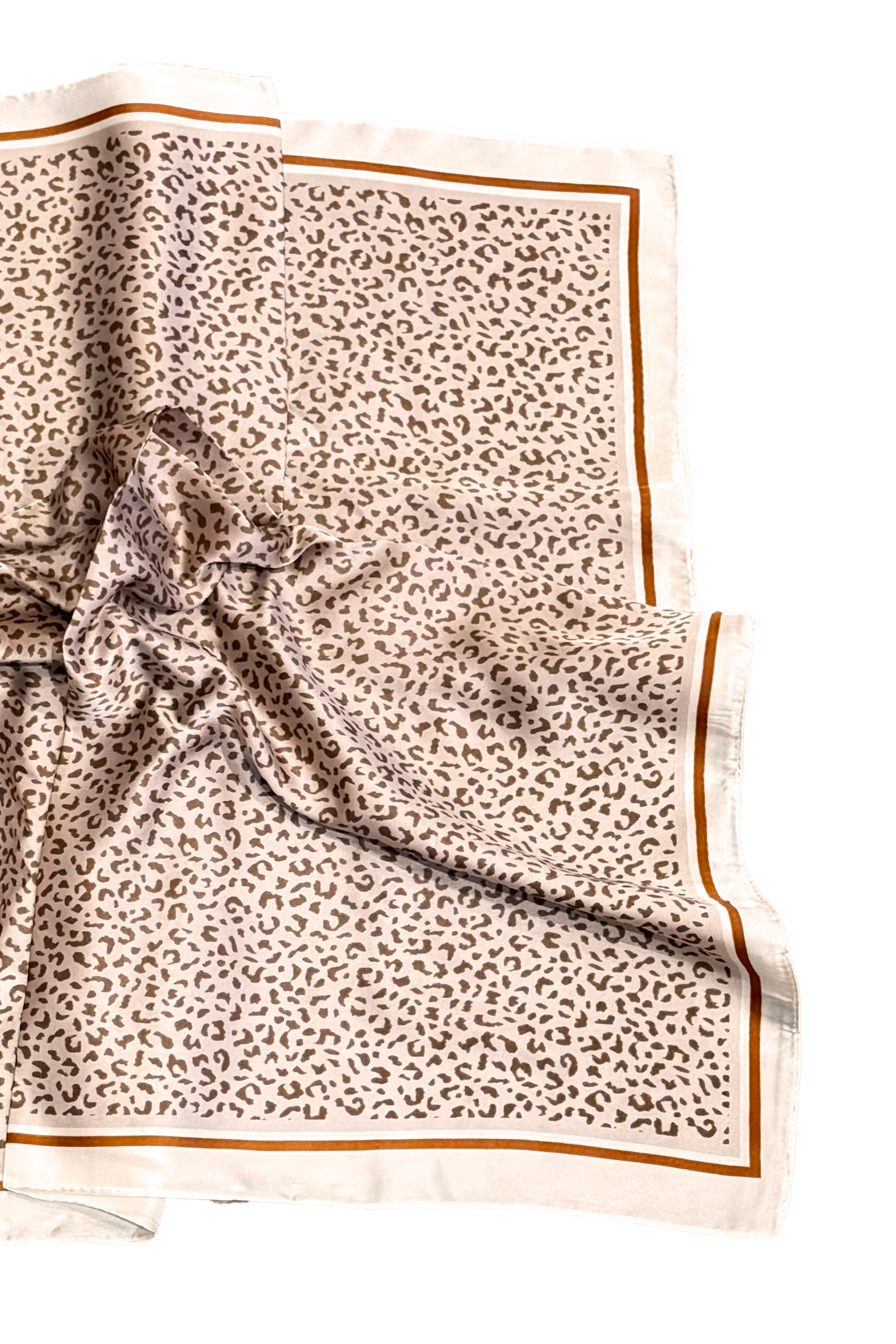 Baby Leopard Scarf - Orange