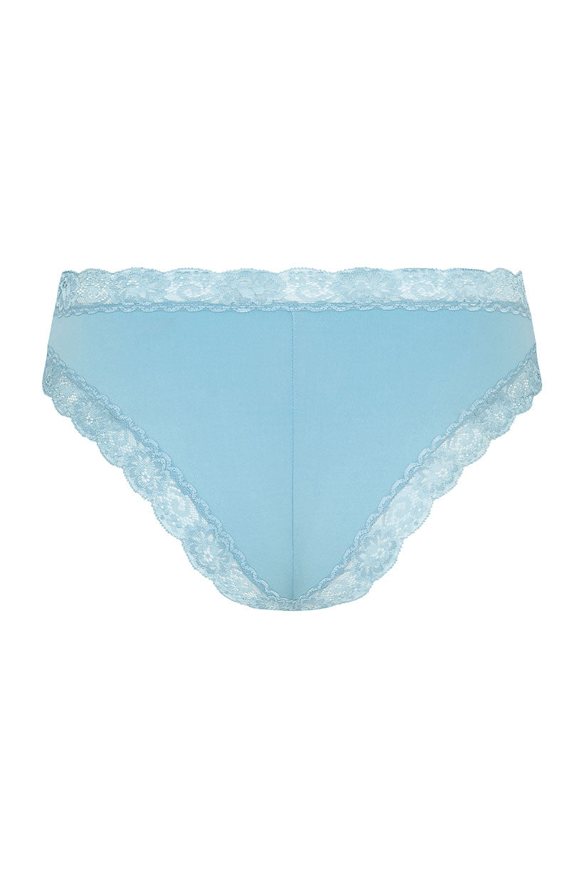 Spell |  Dove Lace Bloomers - Dusty Blue