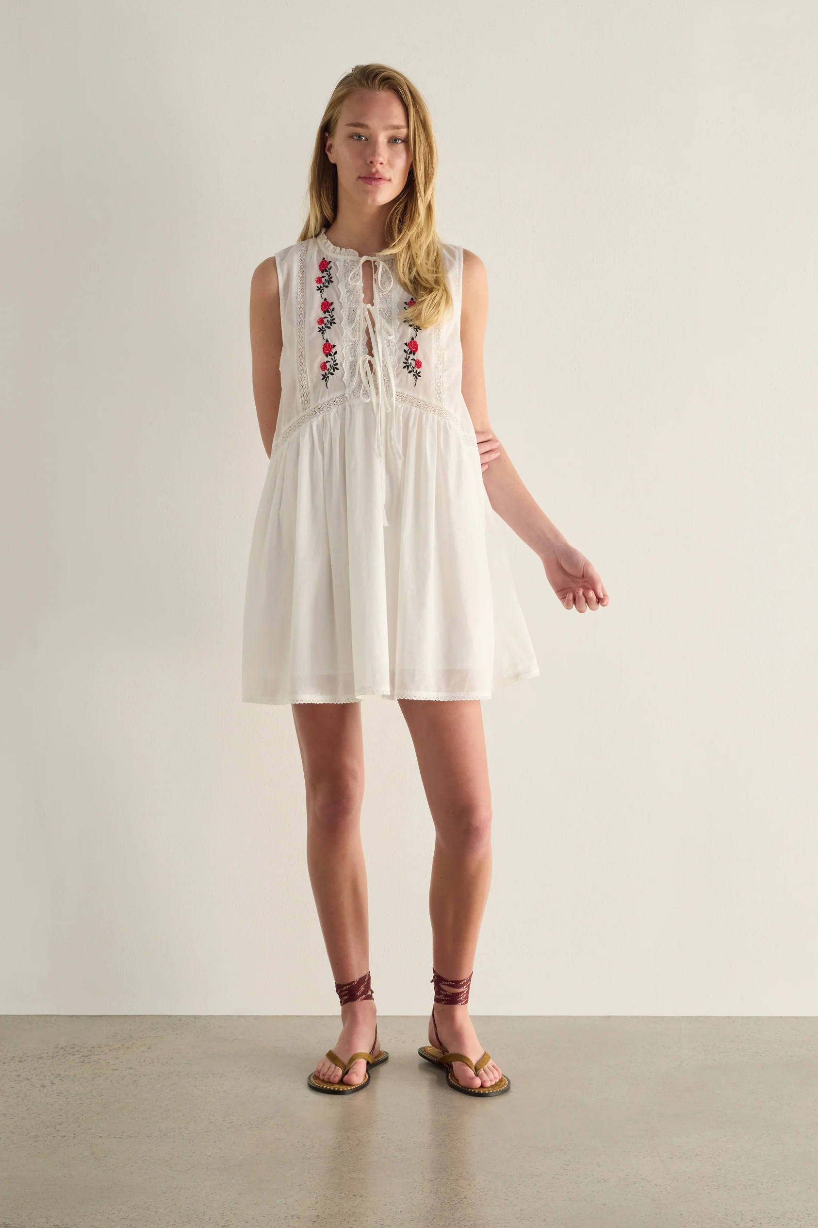 Bellemy Mini Dress - White