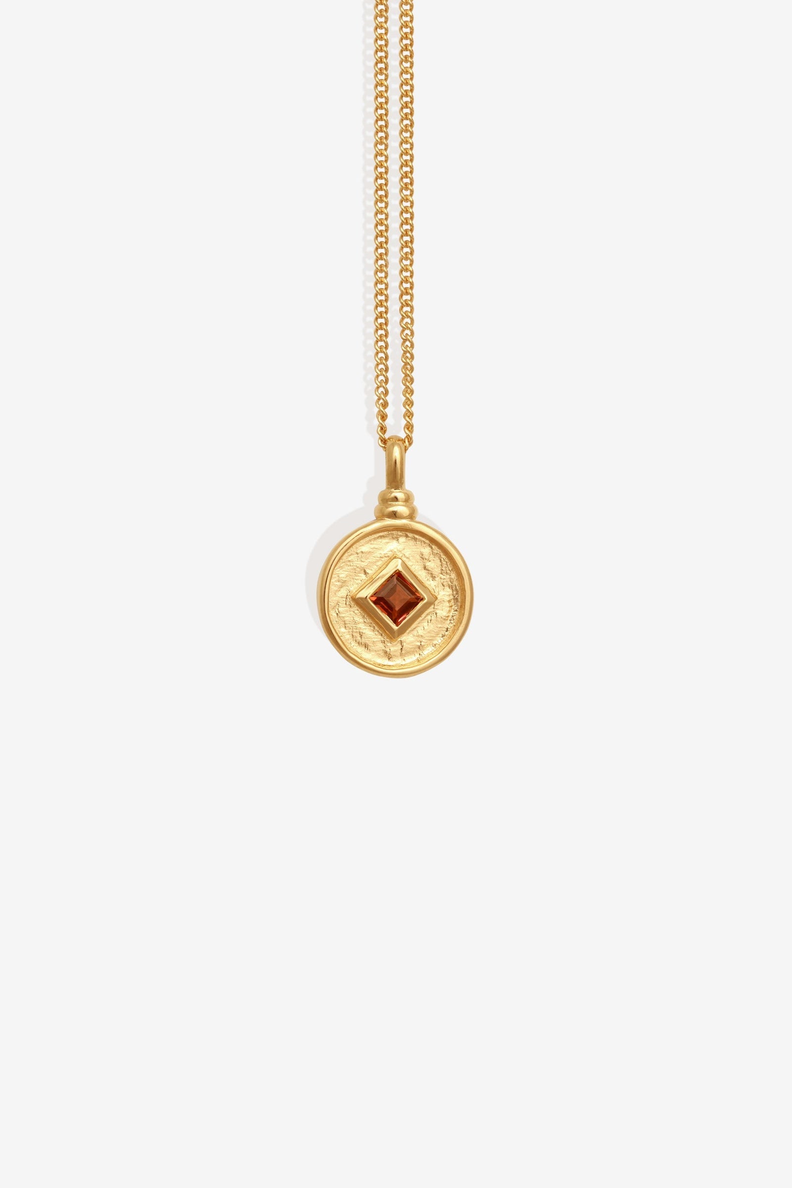 Blaze Coin Necklace - Gold | Temple Of The Sun